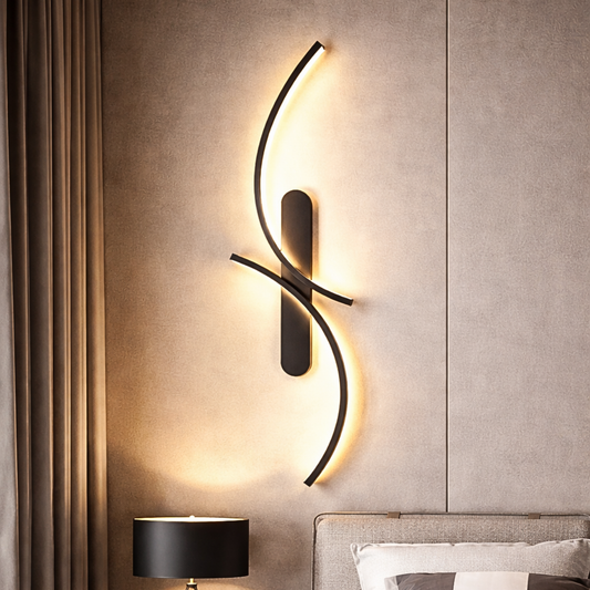 Applique Murale Design Courbe Moderne