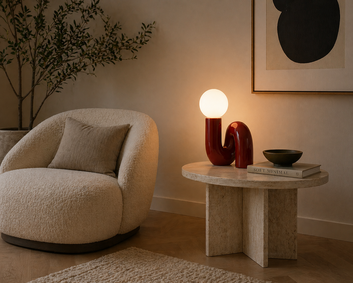 Lampe À Poser Design Original