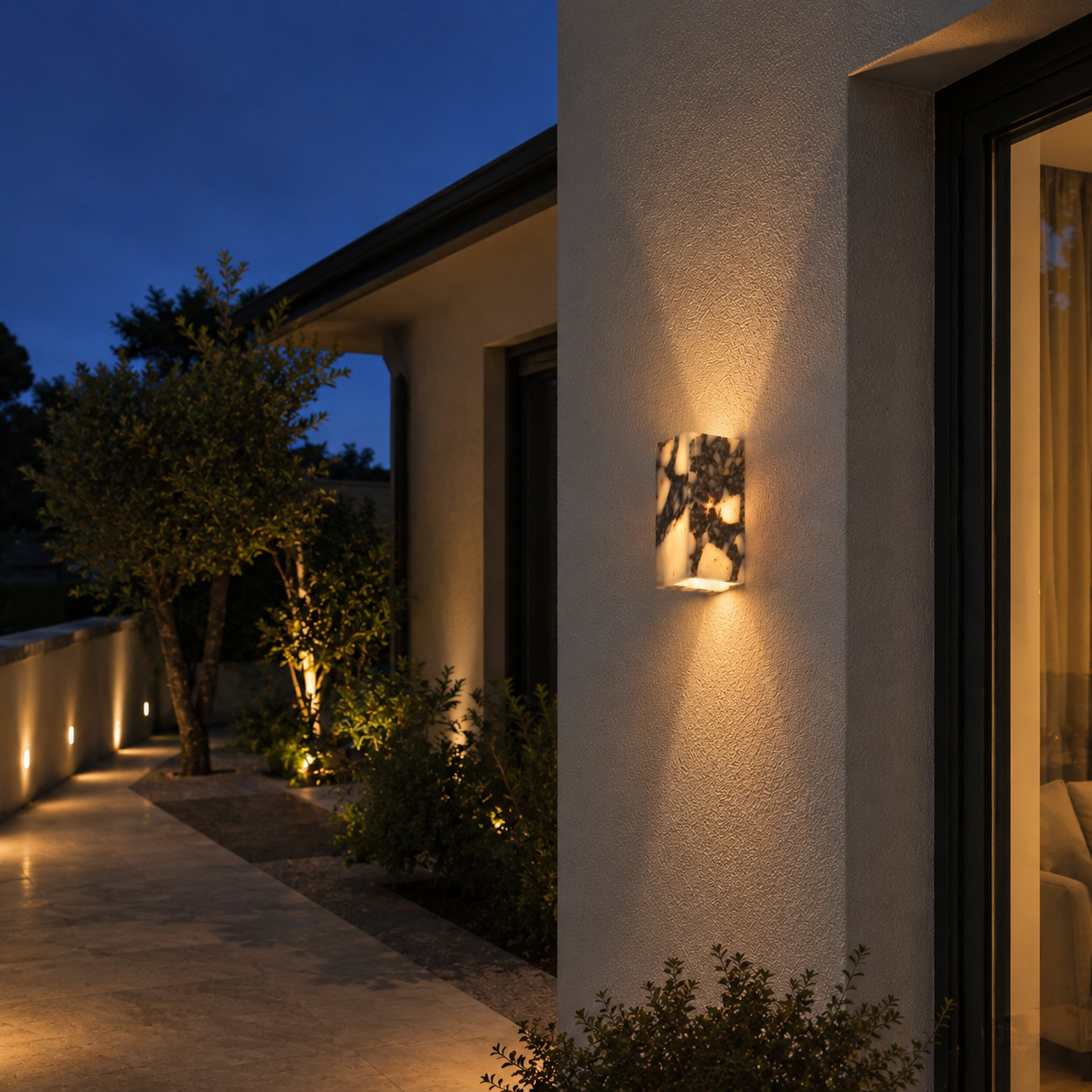 Applique Murale Marbre Naturel LED