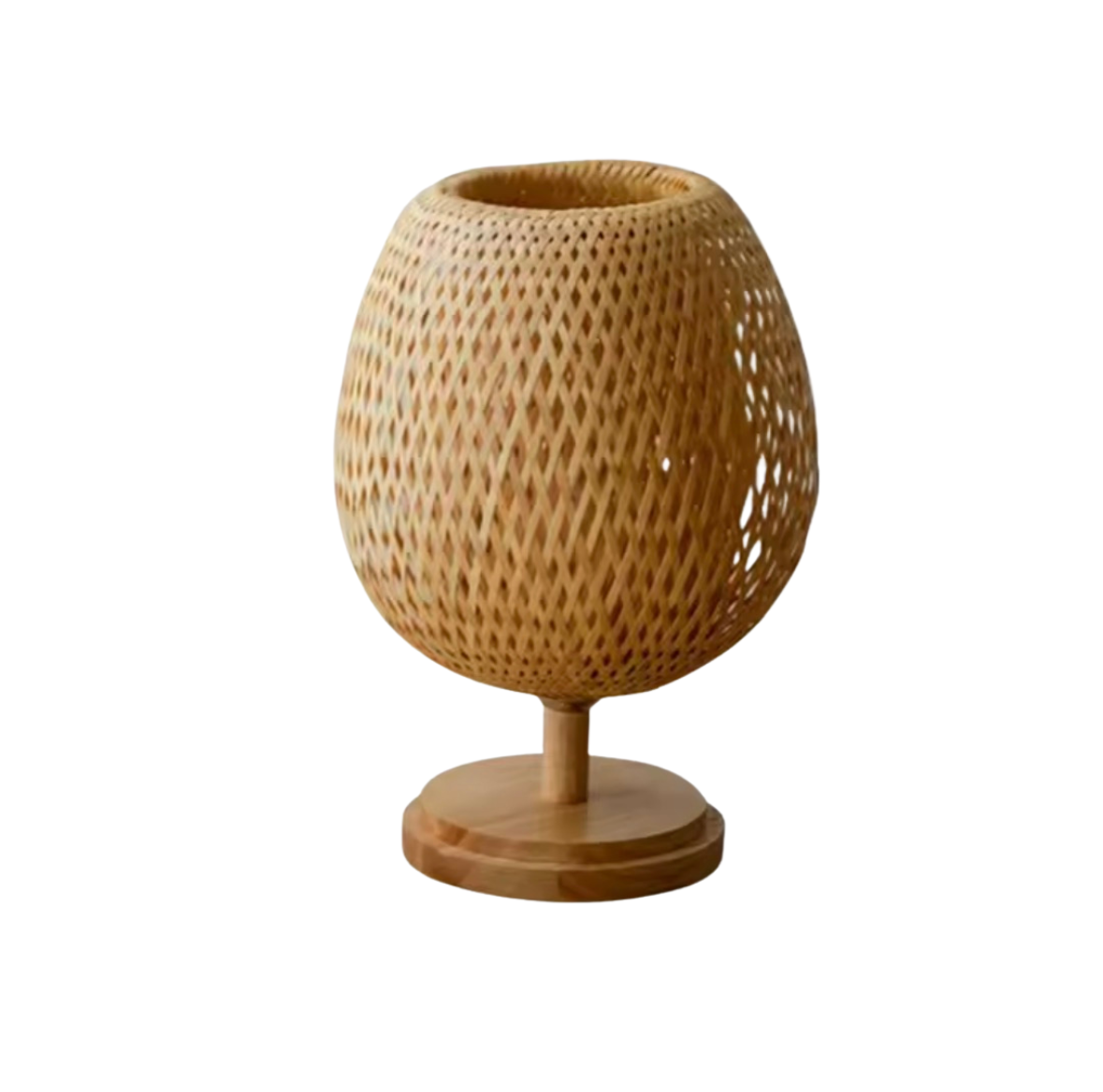 Lampe À Poser Design Original Bois