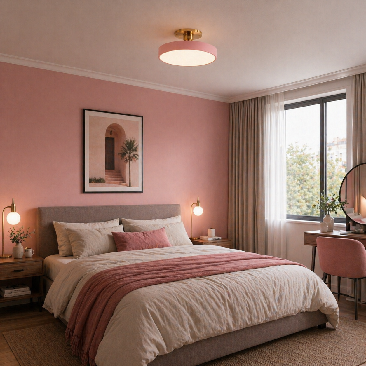 Plafonnier LED Rond Design