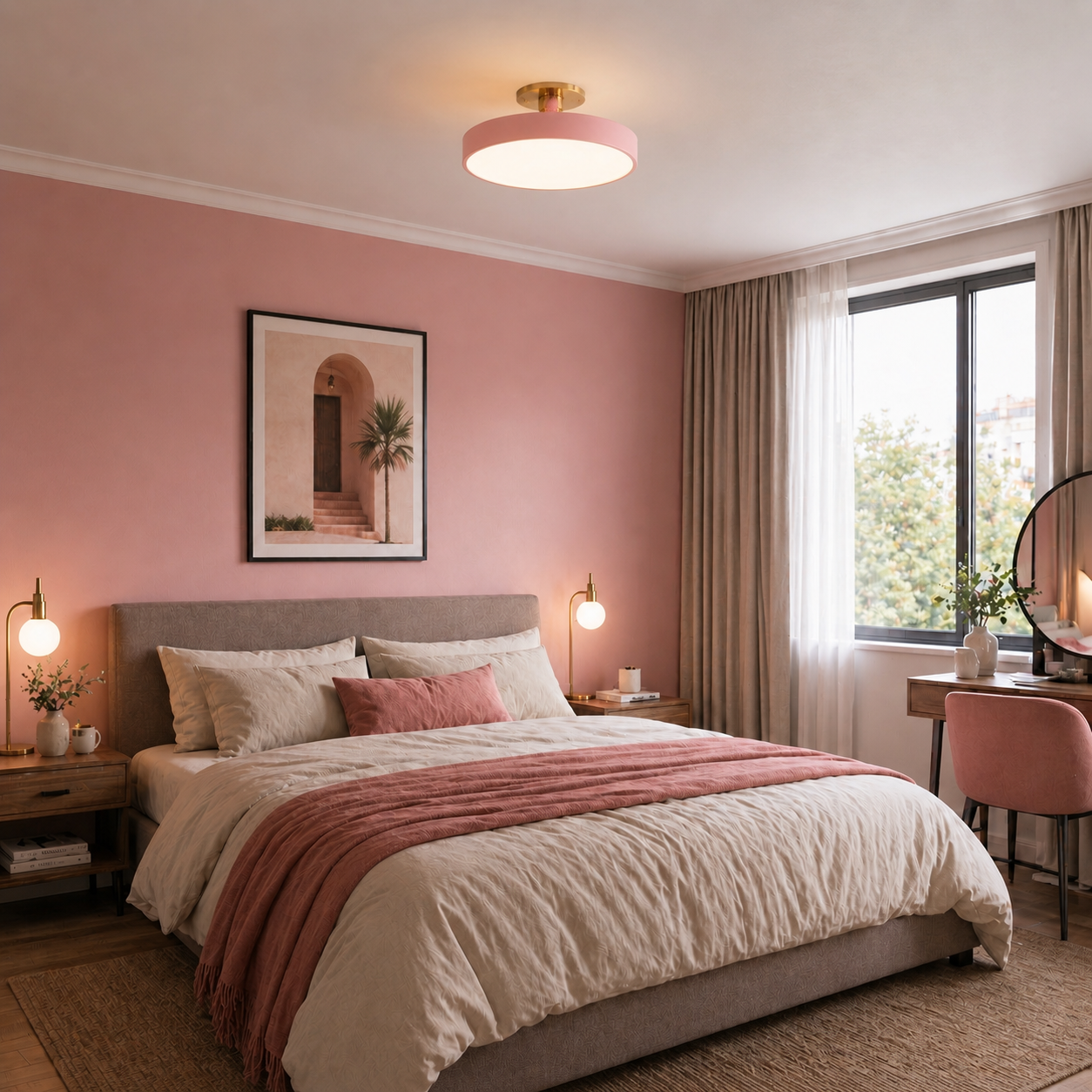 Plafonnier LED Rond Design