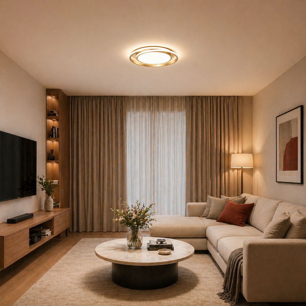 Plafonnier Aura Moderne Design