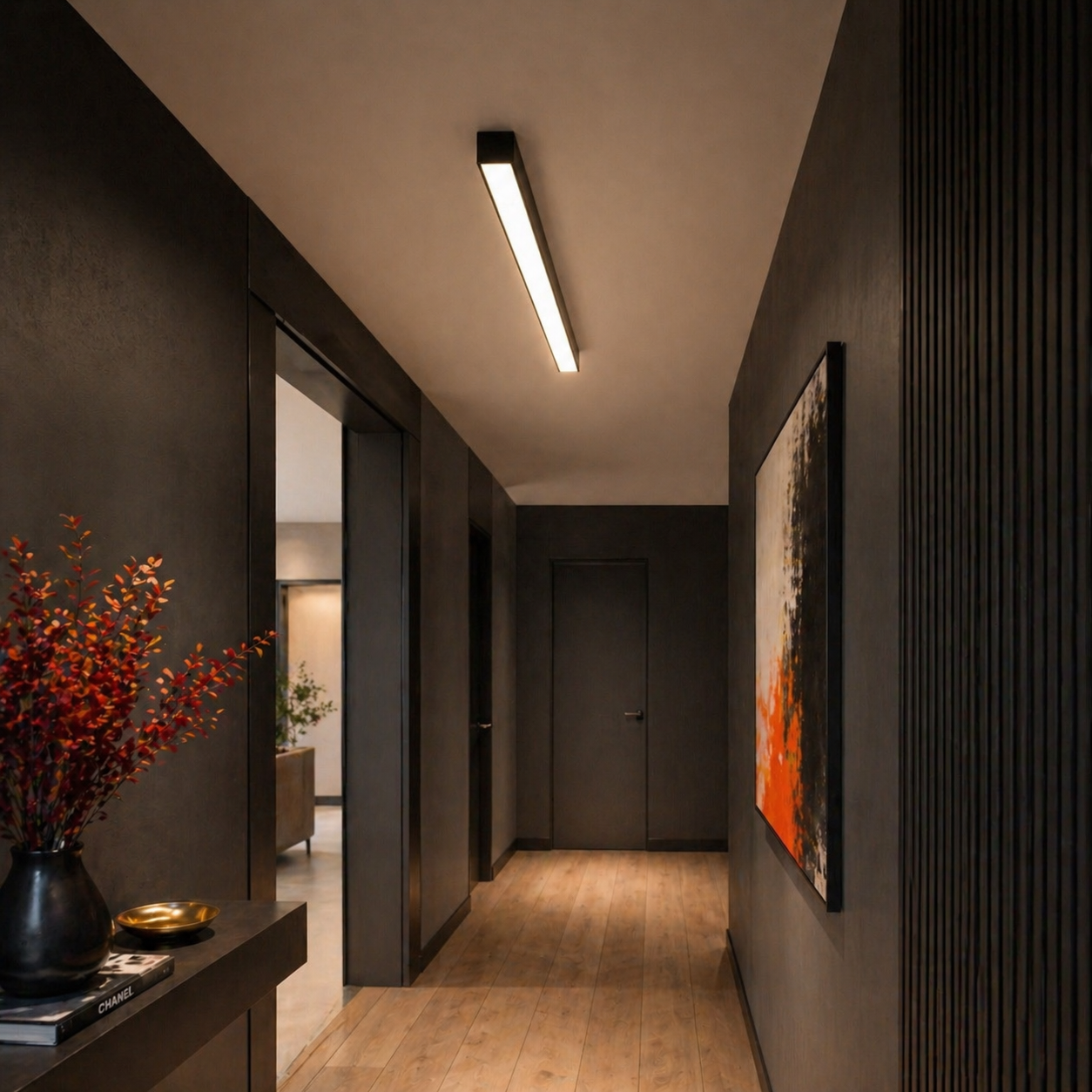 Plafonnier LED Barre Moderne