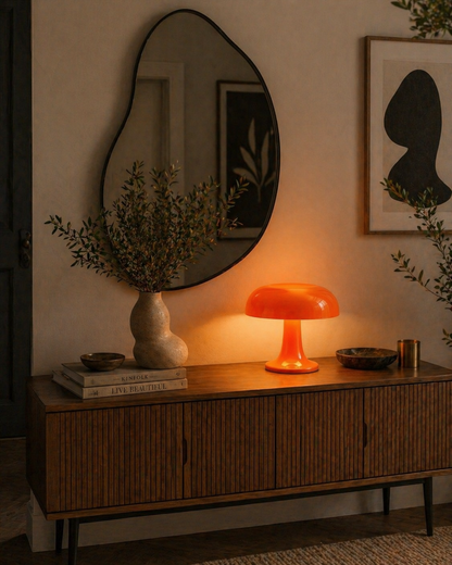 Lampe À Poser Rétro Champignon
