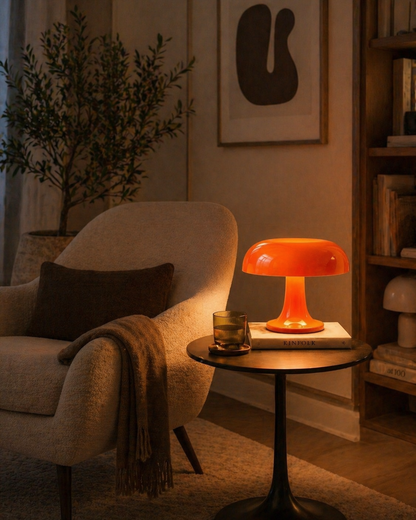 Lampe À Poser Rétro Champignon