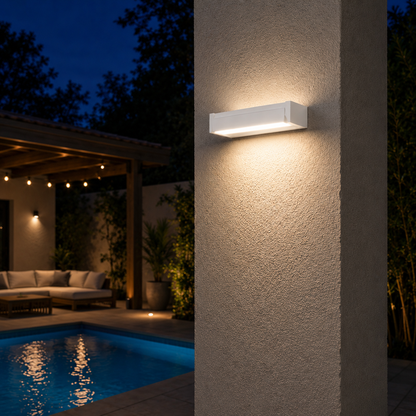 Applique Murale Extérieur à Angle Réglable LED
