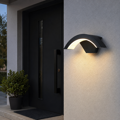Applique Murale Extérieur Design Aluminium Anthracite