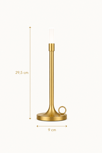 Lampe À Poser Effet Bougie