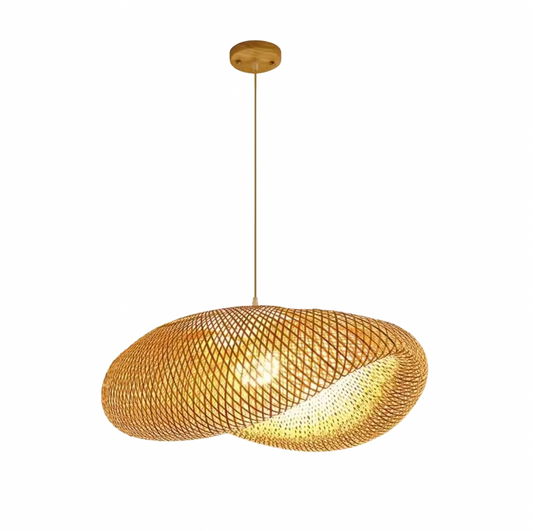 Suspension Rotin Naturel Design