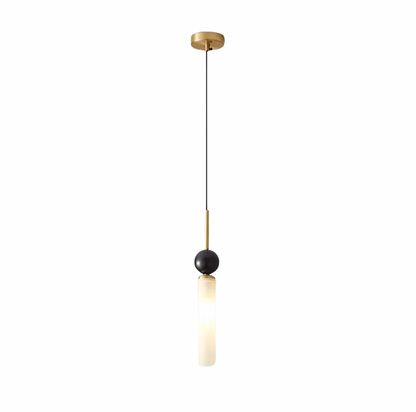 Suspension Moderne Noire & Blanc
