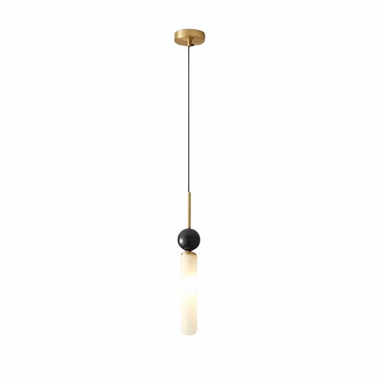 Suspension Moderne Noire & Blanc