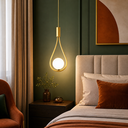 Suspension Goutte Lumineuse