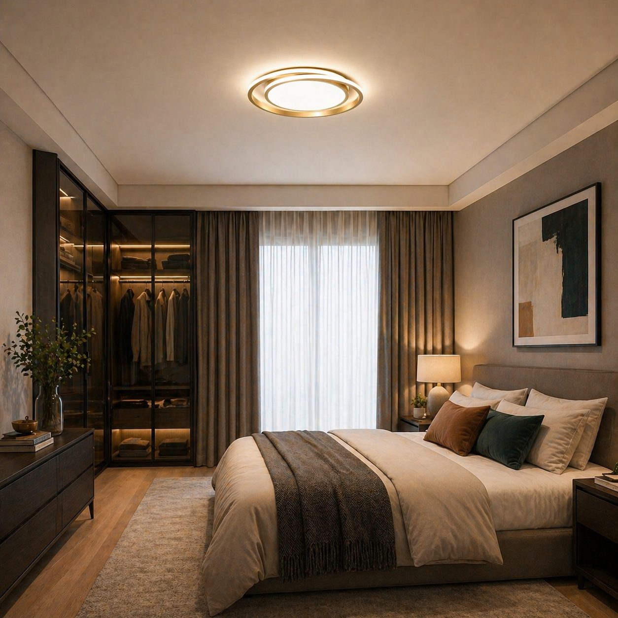 Plafonnier Aura Moderne Design