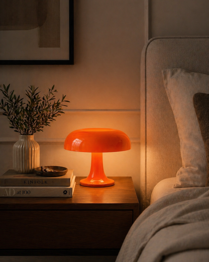 Lampe À Poser Rétro Champignon