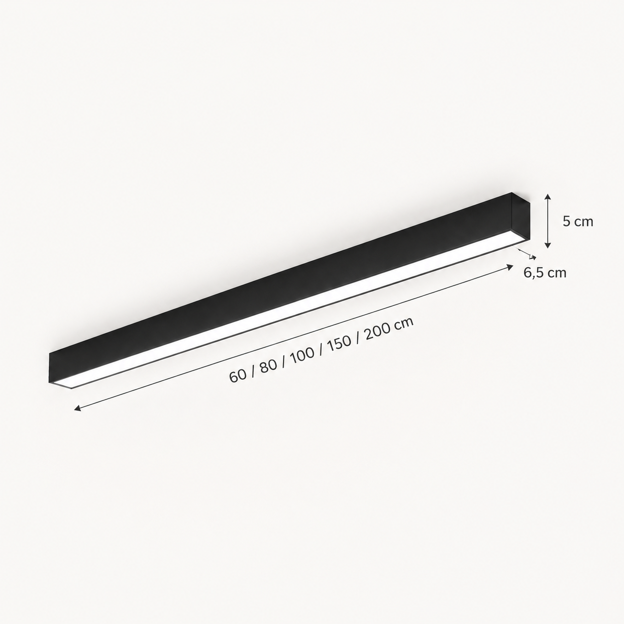 Plafonnier LED Barre Moderne