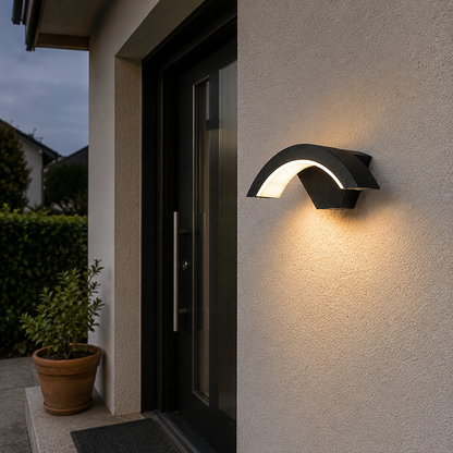 Applique Murale Extérieur Design Aluminium Anthracite