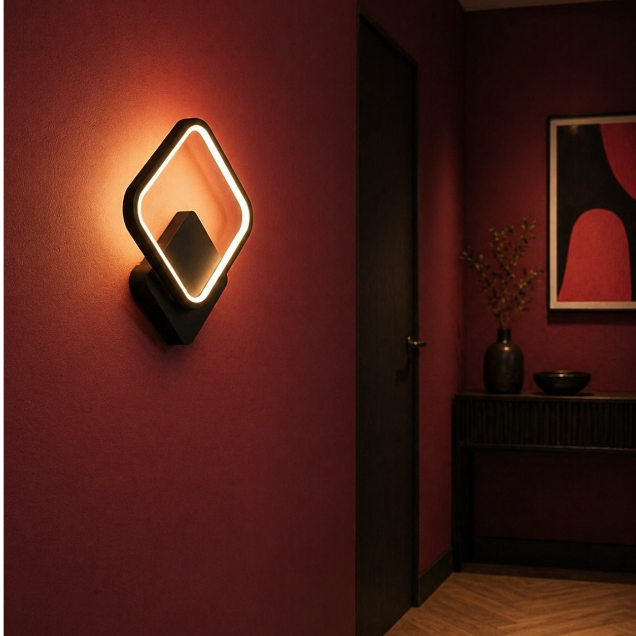 Applique Murale Carré Design Moderne