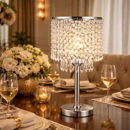 Lampe À Poser Cristal Design