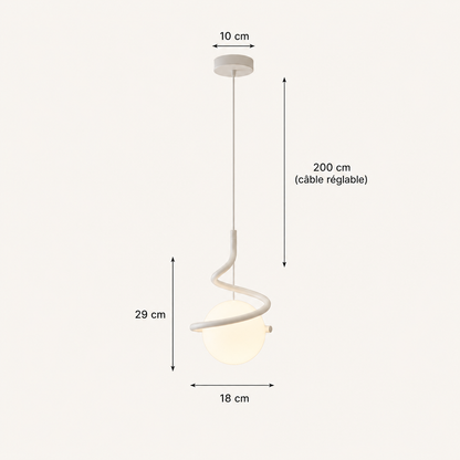 Suspension Spirale Design