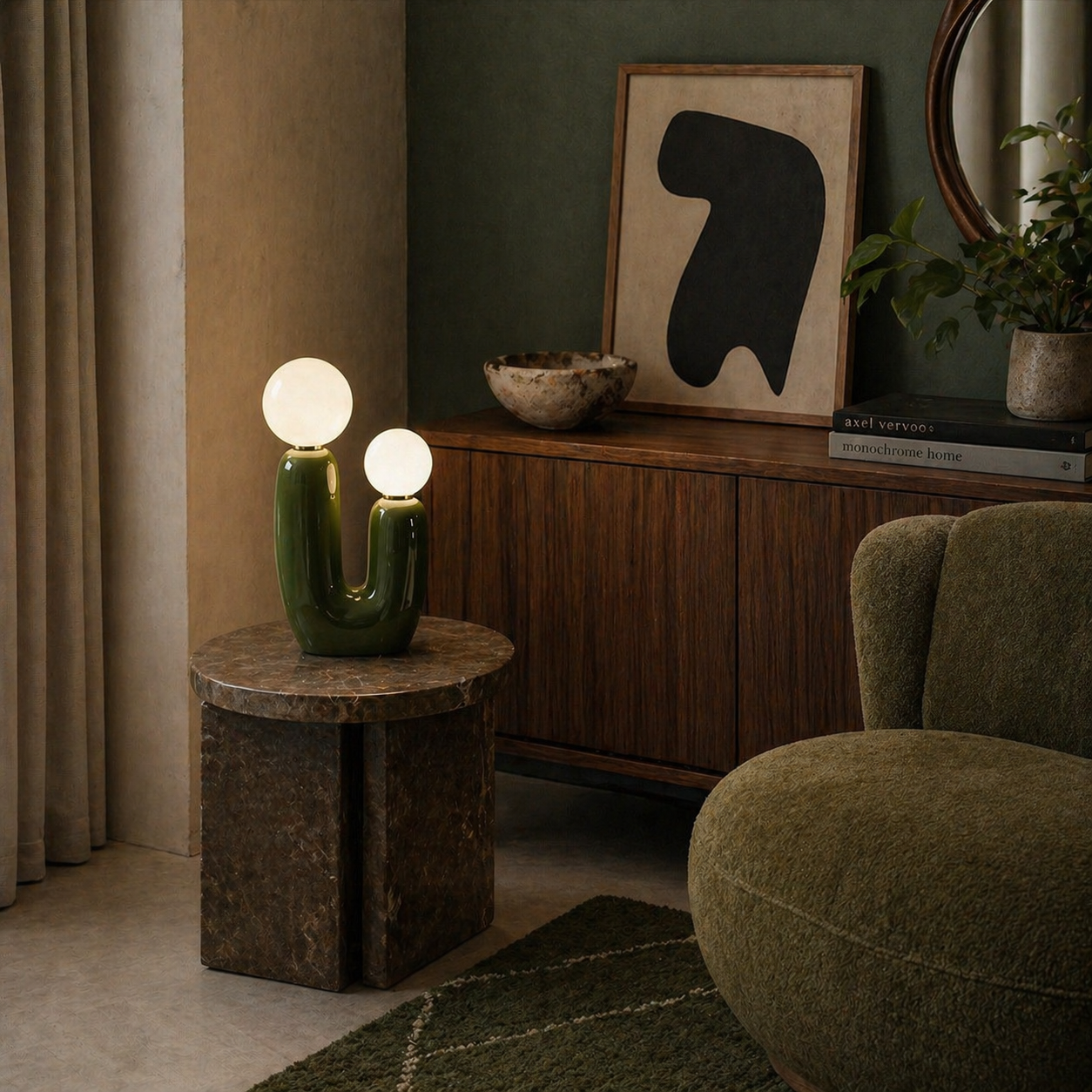 Lampe À Poser Céramique Design