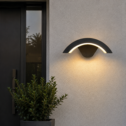 Applique Murale Extérieur Design Aluminium Anthracite