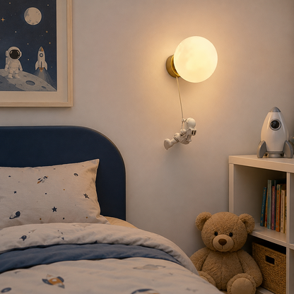 Applique Murale Enfance Astronaute