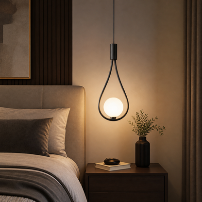 Suspension Goutte Lumineuse