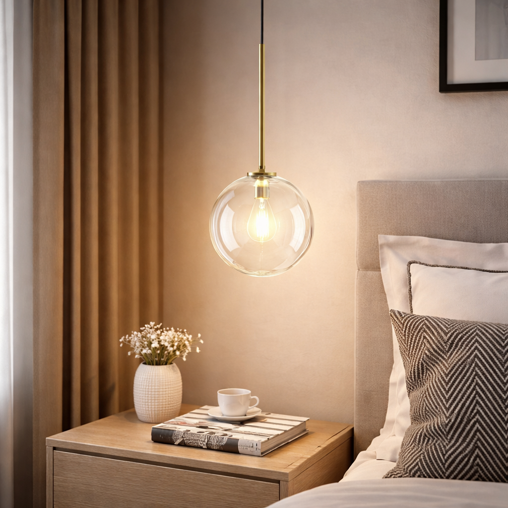 Suspension en Verre Moderne