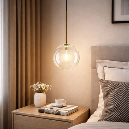 Suspension en Verre Moderne