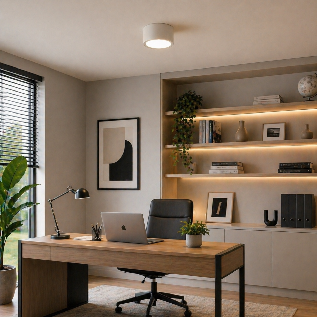Plafonnier Cylindre Moderne