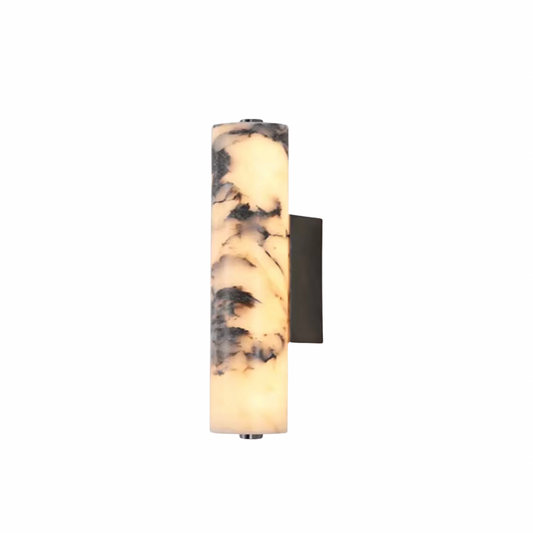 Applique Murale Marbre Tube Moderne