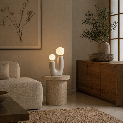 Lampe À Poser Céramique Design