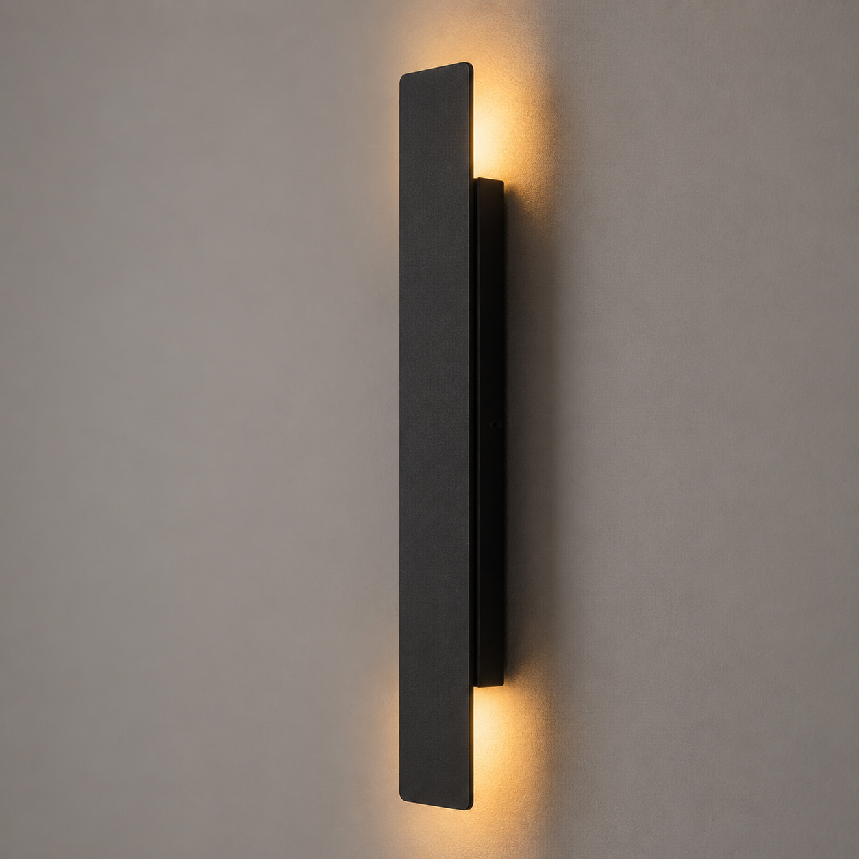 Applique Murale Extérieur Noir LED