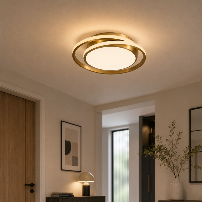 Plafonnier Anneau Extra-Plat Lumière Homogène Ostra