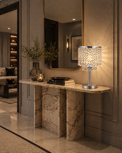 Lampe À Poser Cristal Design