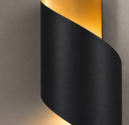 Applique Murale Extérieur Spirale Design LED