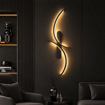 Applique Murale Design Courbe Moderne