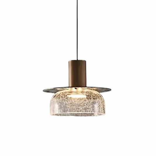 Suspension Verre Transparent Moderne